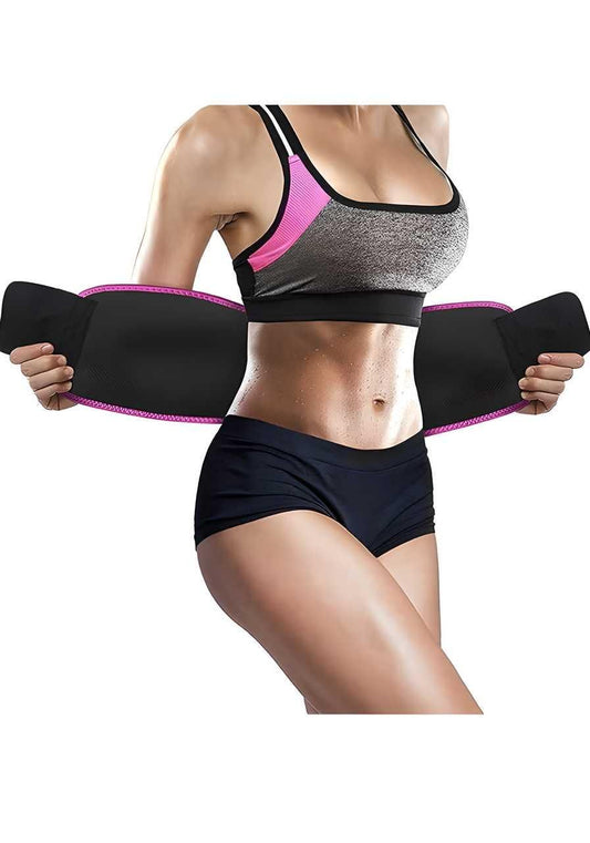 Adjustable Waist Trimmer Belt – Sweat-Boosting Core Support for Slimmer Waist